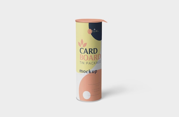 Cardboard tube mockups