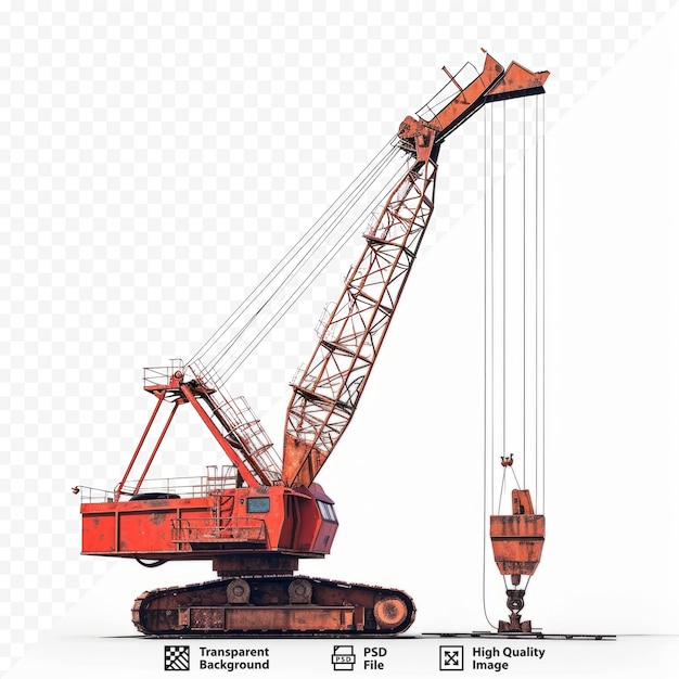 PSD cargo freight crane shipping