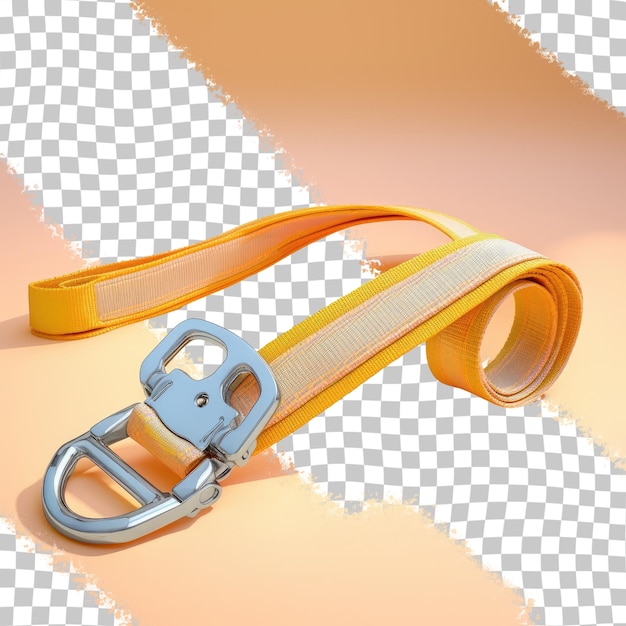 PSD the cargo sling is isolated on a transparent background