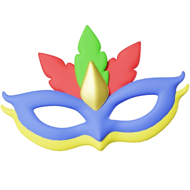 PSD carnaval masker