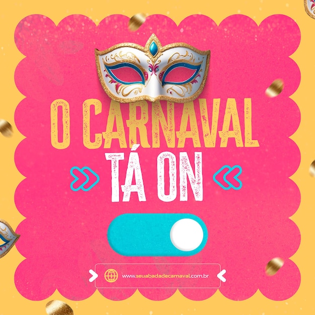 PSD carnival is on social media