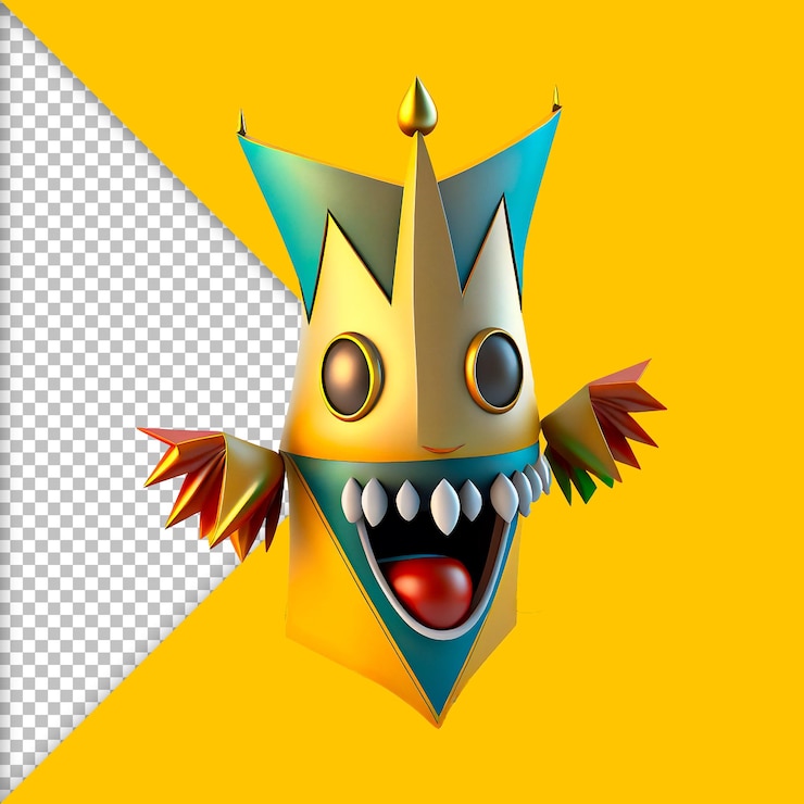 PSD carnival mask emoji