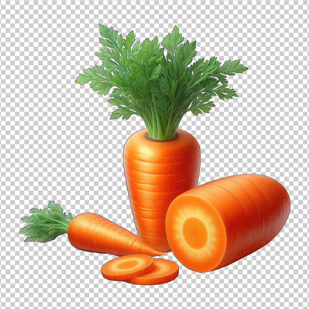 PSD il fascino della carota png