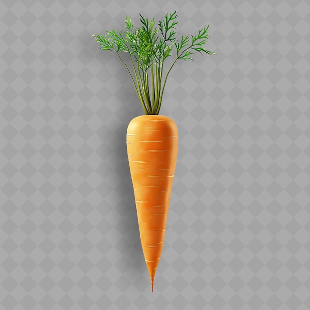 PSD a carrot with the title quot carrot quot on it