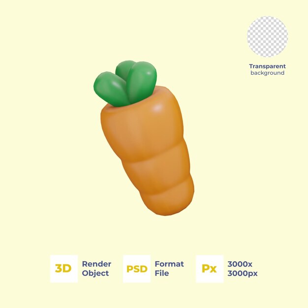 PSD carrot