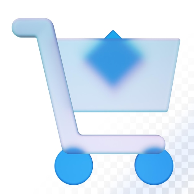 Cart 3d icon