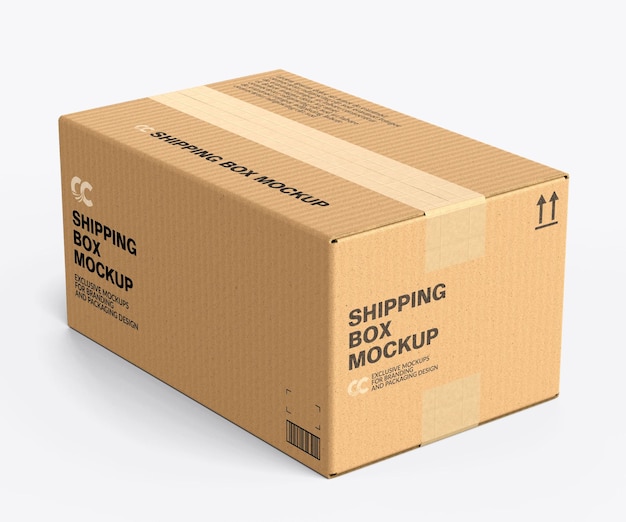 carton box mockup
