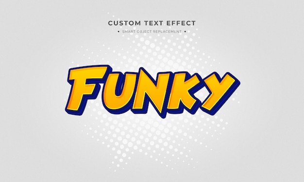 Cartoon 3d text style effect