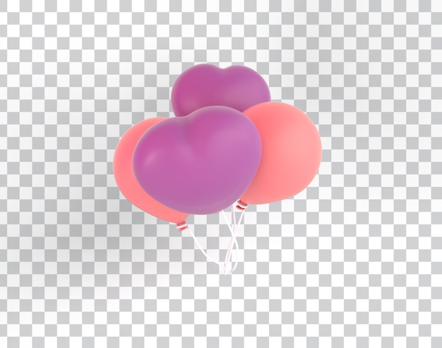 PSD cartoon balloon