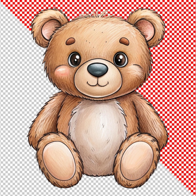 PSD cartoon bear