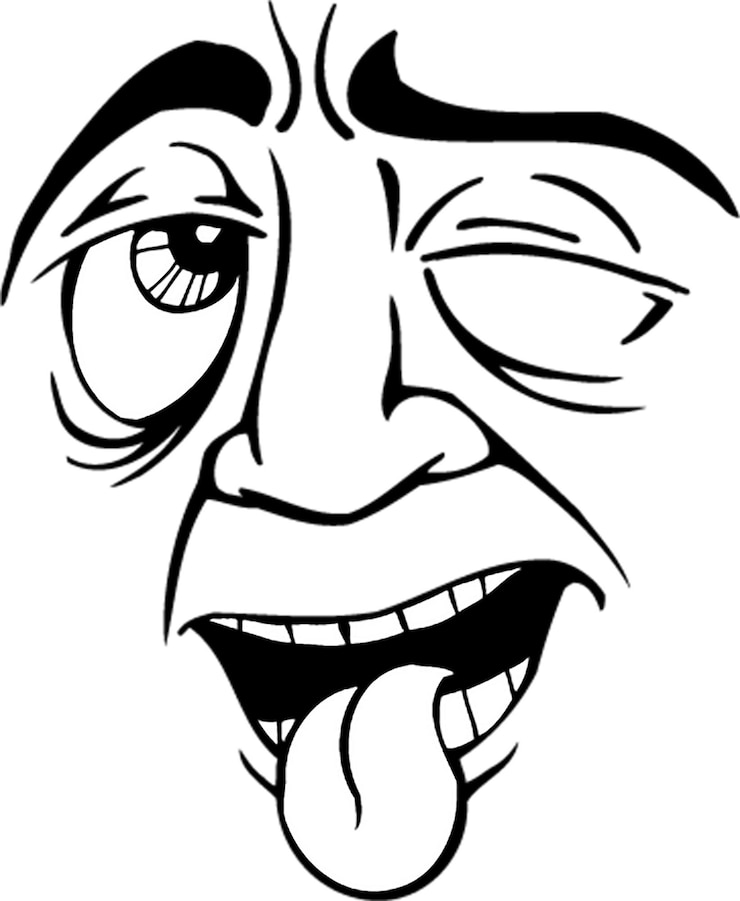 PSD cartoon drawingclip art