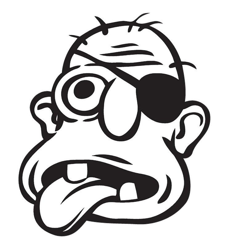PSD cartoon drawingclip art