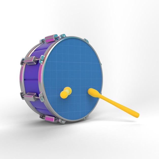 Cartoon Drum