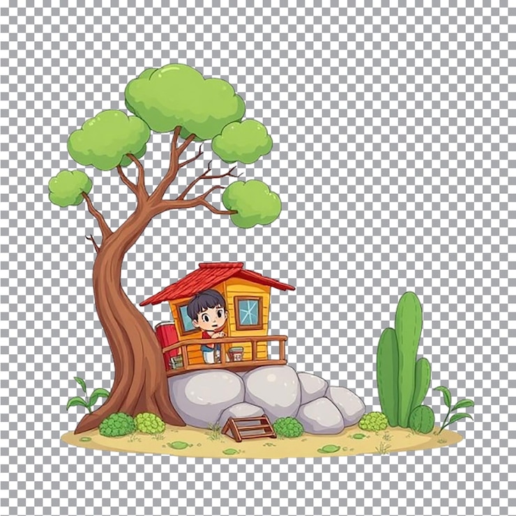 PSD cartoon image png
