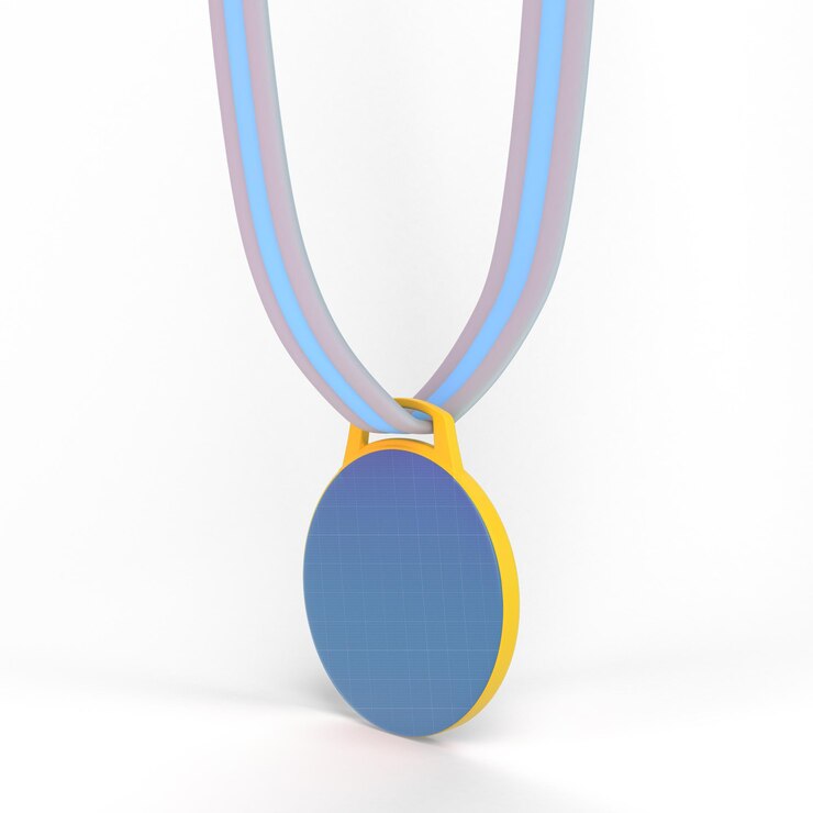 PSD cartoon medal