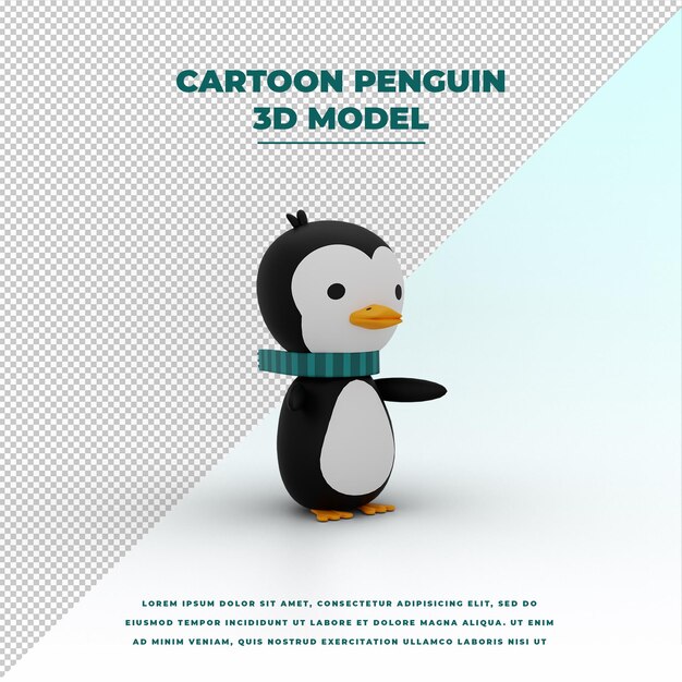 Cartoon pinguino