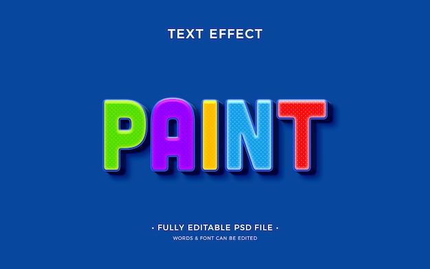 Cartoon text effect