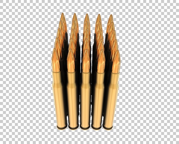 Cartridge isolated on background 3d rendering illustration