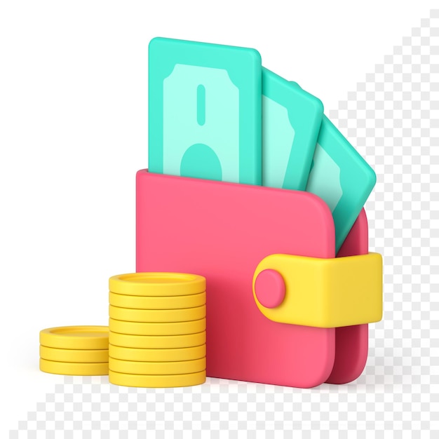 Cash 3d icon