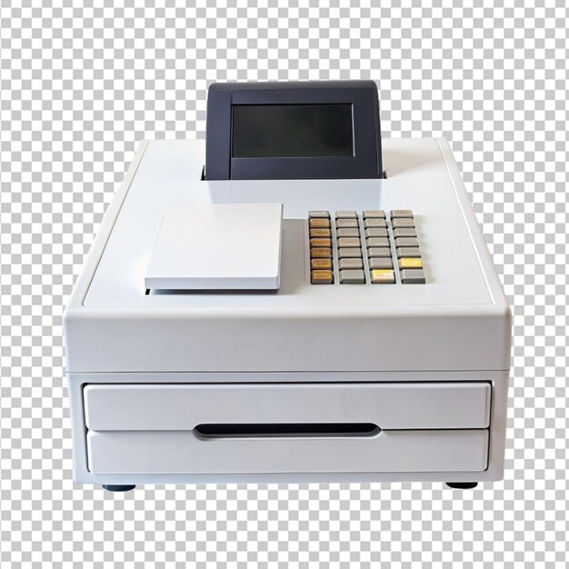 PSD cash register transparent background