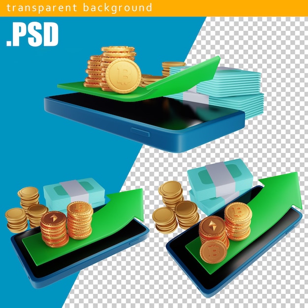 Cashback en geld teruggave pictogram concept.