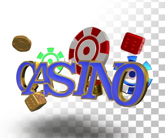 Casino 3D-tekst