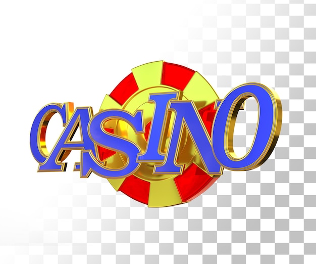 Casino 3D-tekst