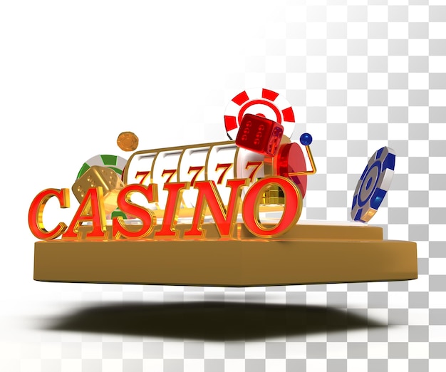 Casino 3D-tekst