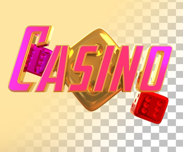 Casino 3d-tekst