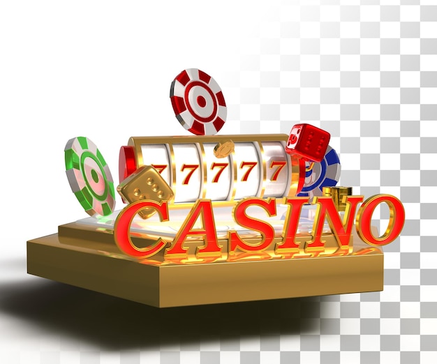 Casino 3d text