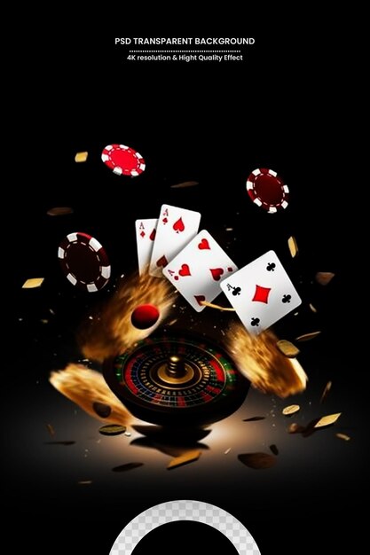 PSD casino background