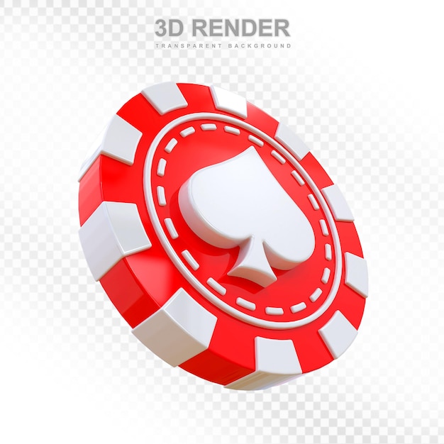 カジノチップ 3D