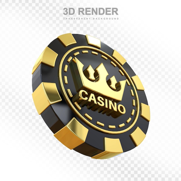 カジノチップ 3D