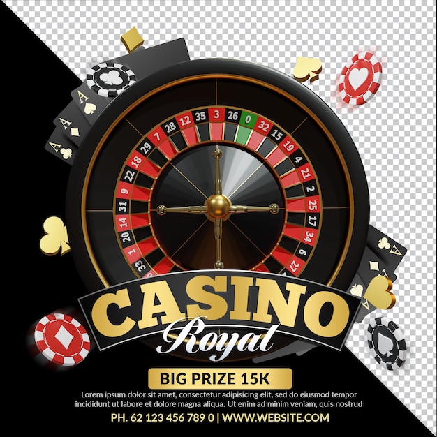 Casino Royal 3D Render Compositie