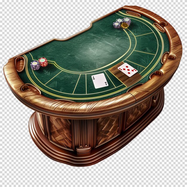 PSD casino royal isolated on transparent background