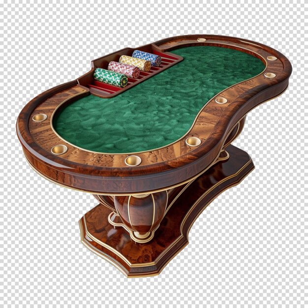 PSD casino royal isolated on transparent background