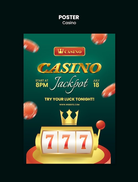 casino template design