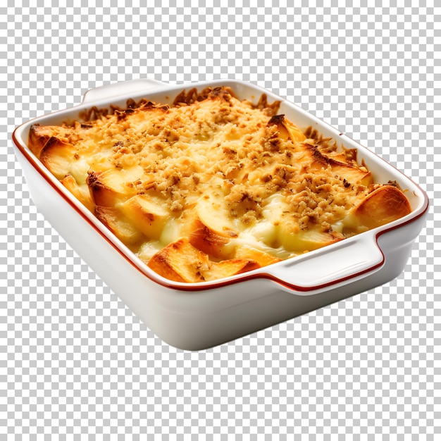 PSD casserole dish isolated on transparent background