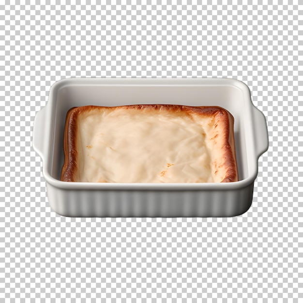 PSD casserole dish isolated on transparent background