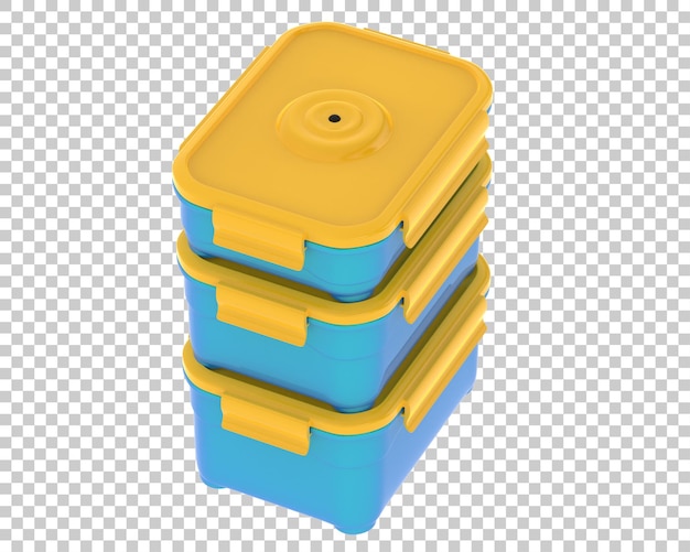 casserole isolated on transparent background 3d rendering illustration