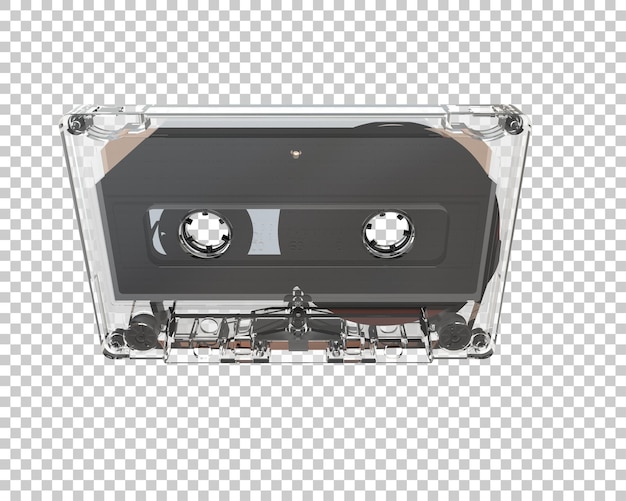 PSD cassette isolated on background 3d rendering illustration