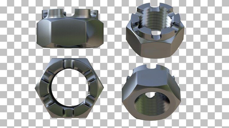 PSD винт с замочным орехом 3d