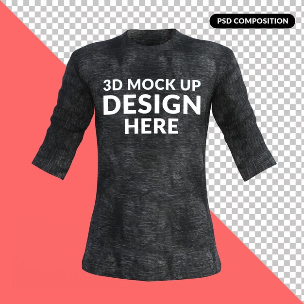 Casual mode voor heren 3d geïsoleerd premium psd