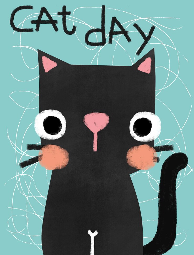 PSD cat day celebration