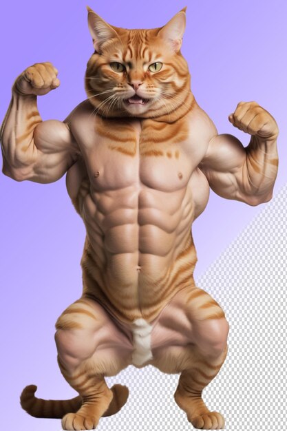 PSD a cat with a tiger on its back and the word  cat  on the chest