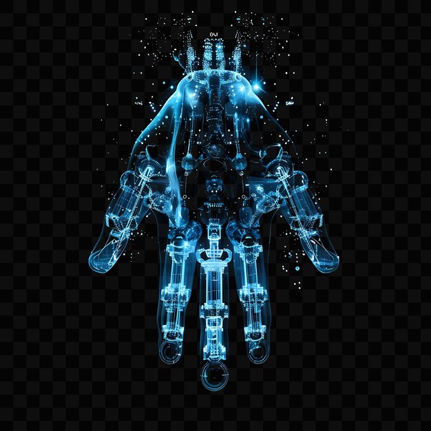 PSD cataclysmic detonation with robotic limbs mechanical compone effect fx film background overlay art