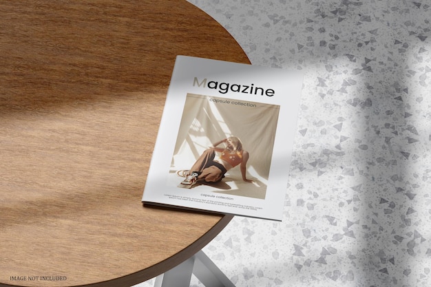 Mockup di catalogo magazine