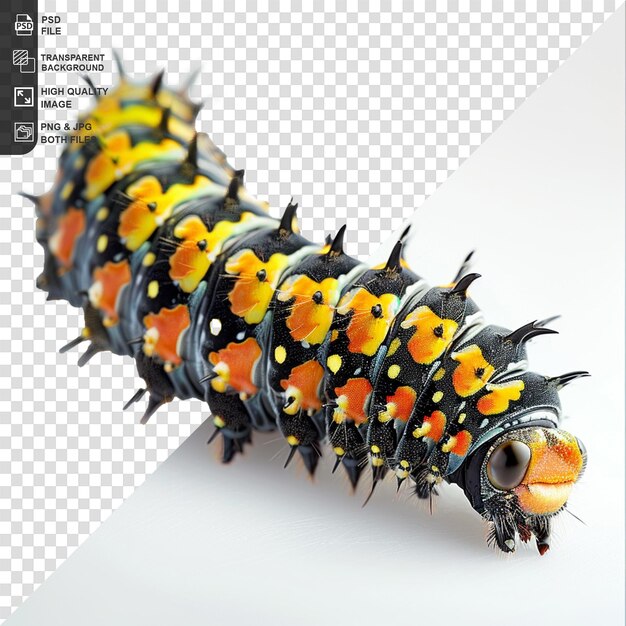 PSD caterpillar png