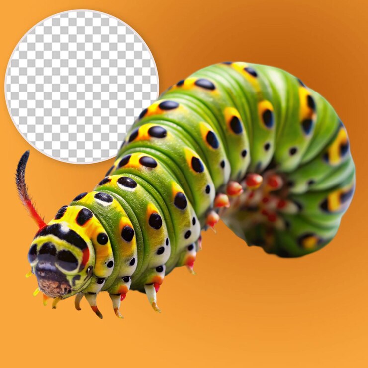 PSD caterpillar pose