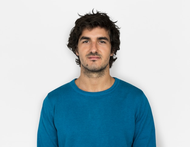caucasion man casual confident attractive concept